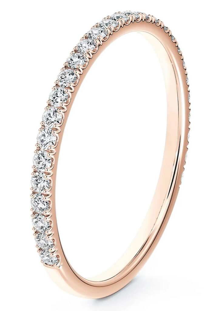 Rose Gold Engagement Ring De Beers