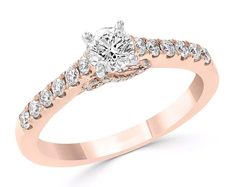 Rose Gold Engagement Rings Bloomingdales