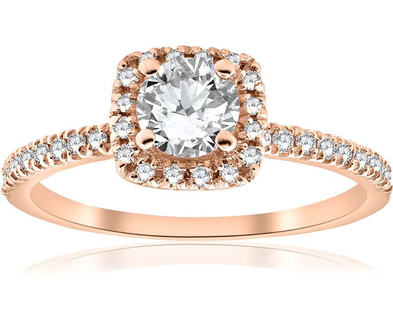 Rose Gold Engagement Ring