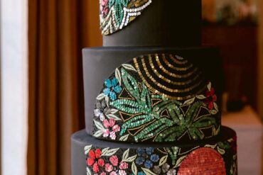 Unique Wedding Cakes Black