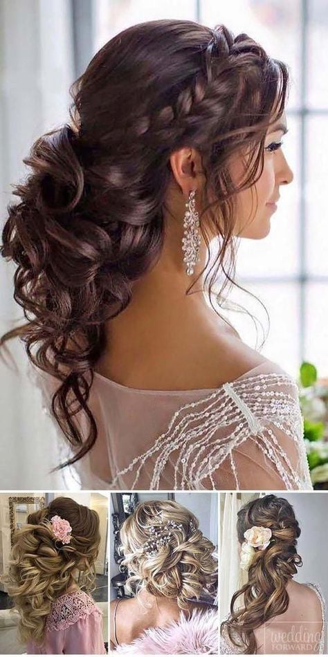 Wedding Hairstyles For Long Hair Half Up