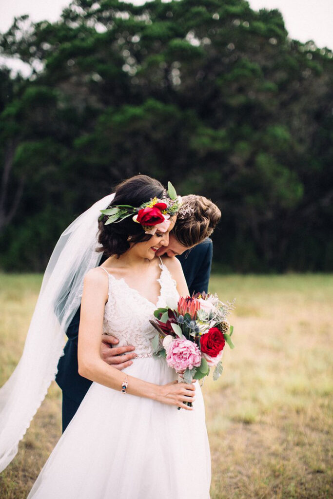 Fall Wedding Bouquet Simple