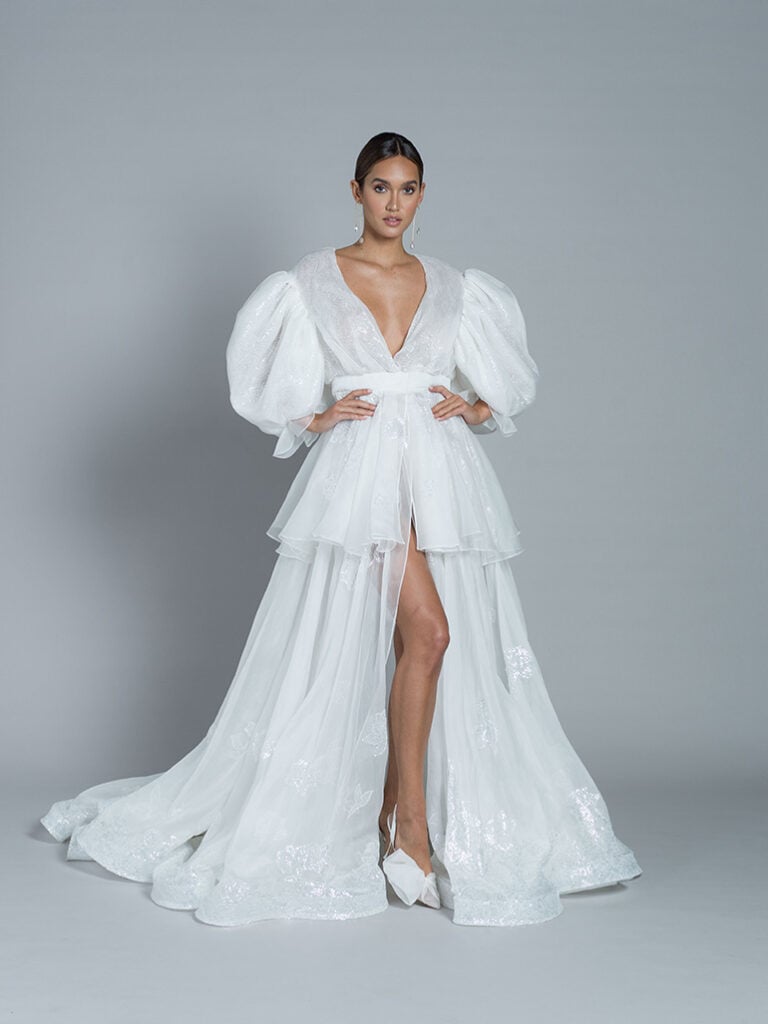 Non Traditional Wedding Dresses Rime Arodaky Nui De Folie