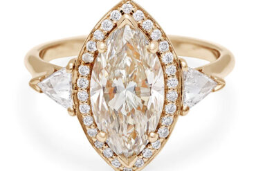 Anna Sheffield Jewelry Marquise Yellow Diamond