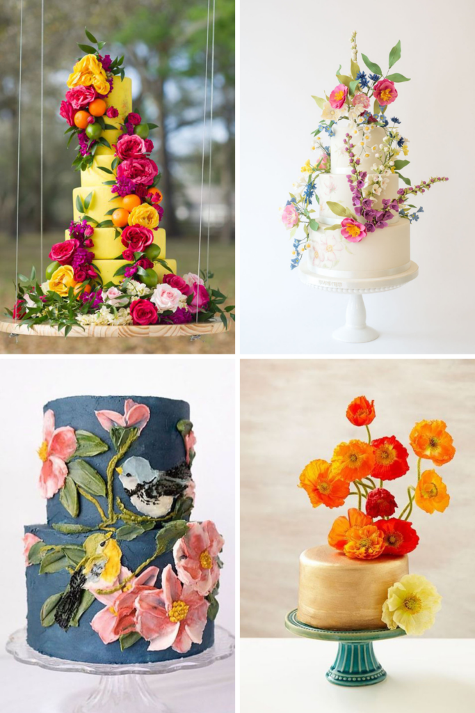 floral cake