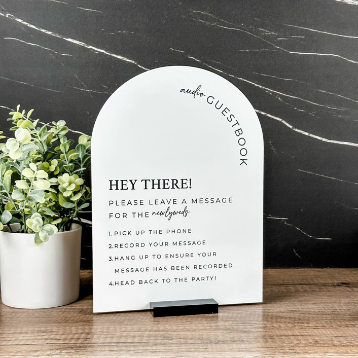 wedding guestbook sign