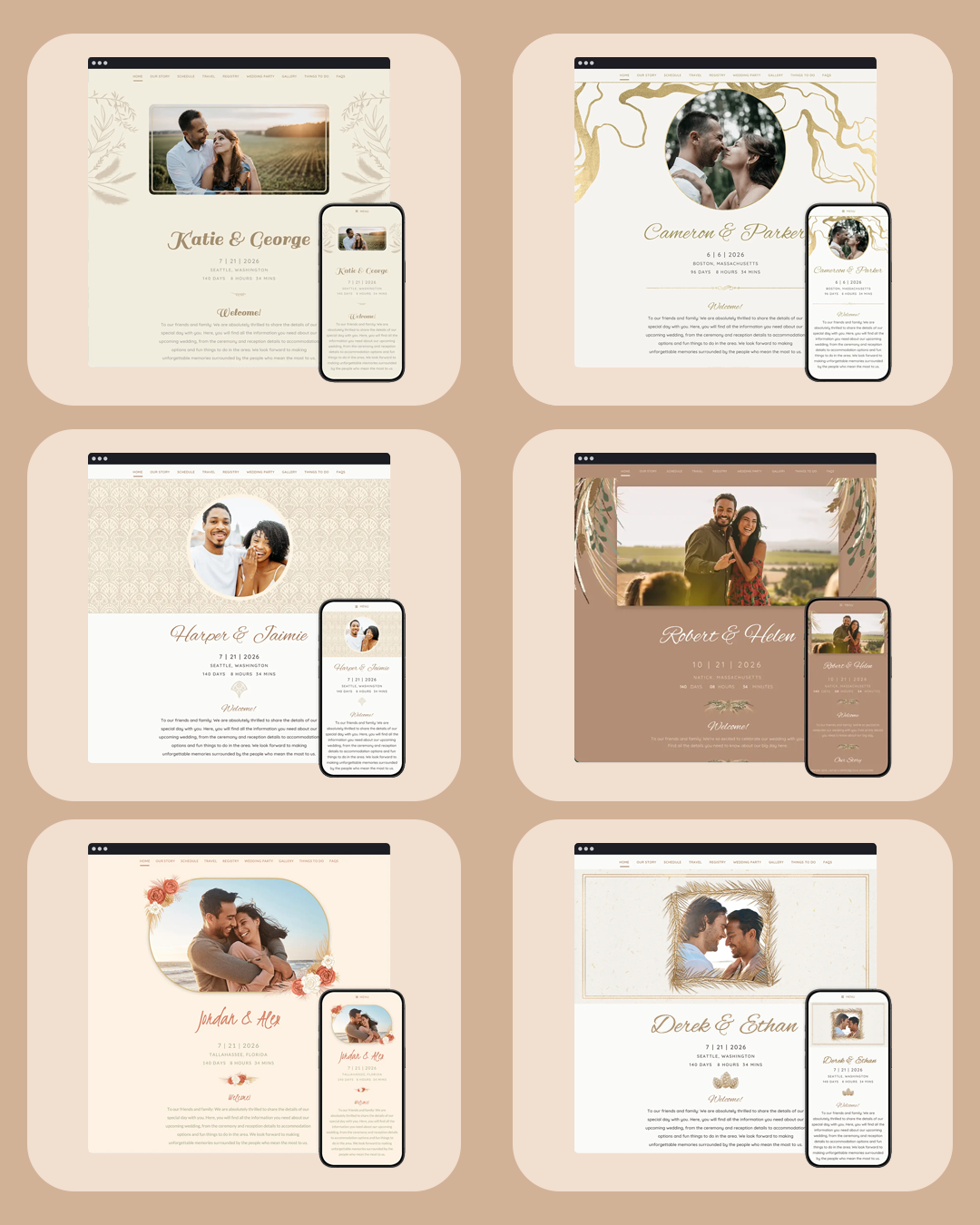 wedding websites