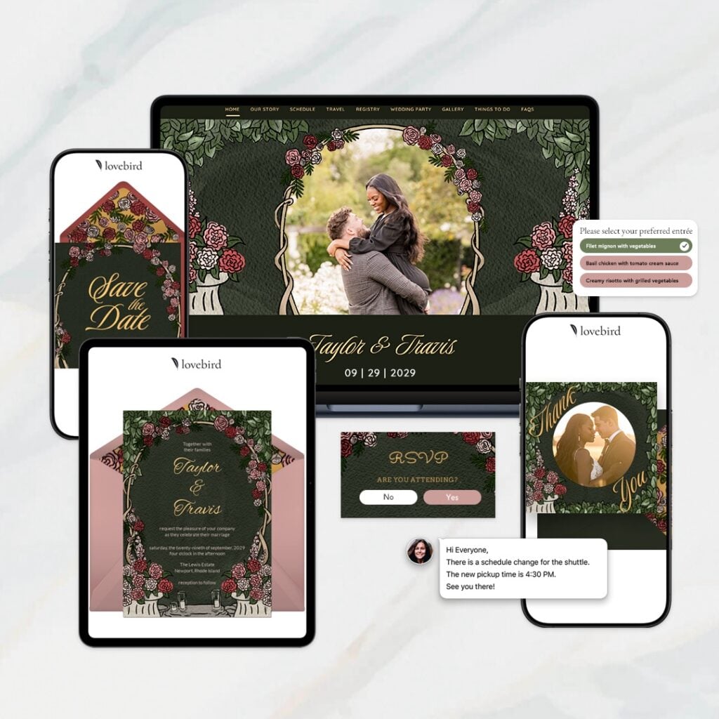 Storybook romance wedding trend