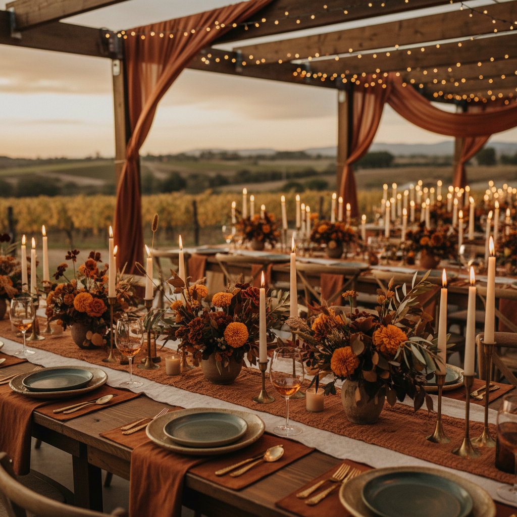 Földies luxus esküvői trend