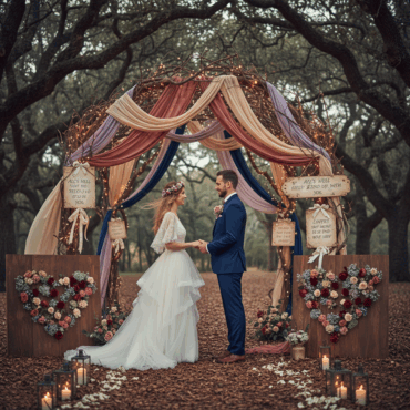 Storybook romance wedding theme
