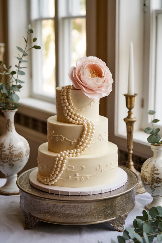 spring-wedding-cakes010 pearl cake