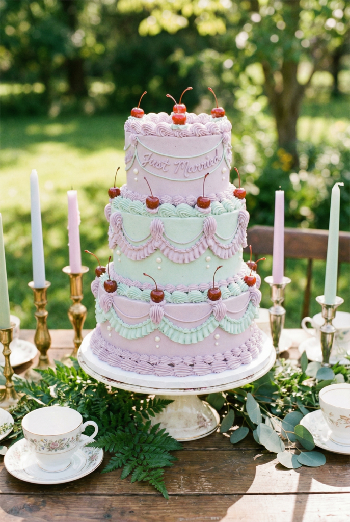 spring-wedding-cakes032 Vintage Maximalist Cake