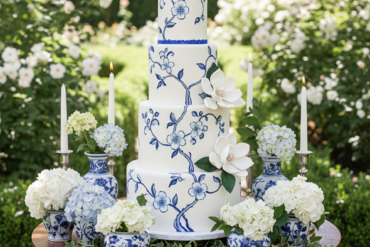 chinoiserie cake