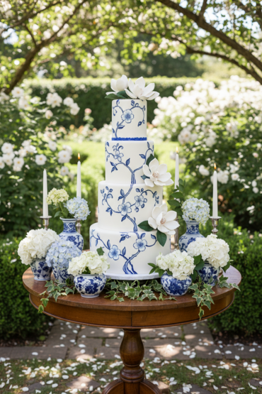 chinoiserie cake