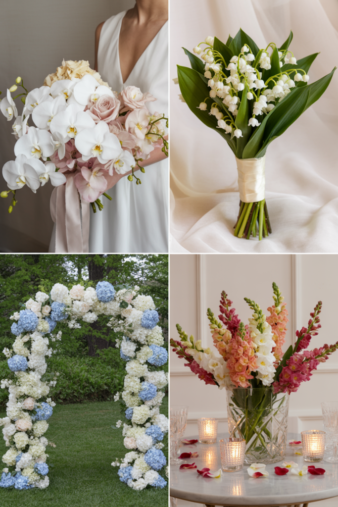 spring wedding flowers