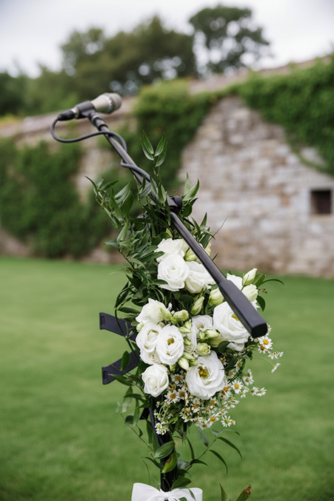 wedding ceremony microphone