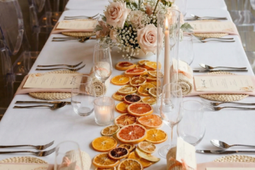 fruit centerpieces wedding trends