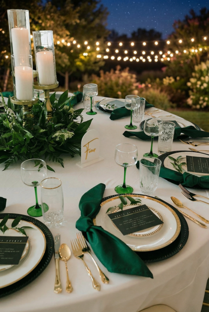 green wedding color trend
