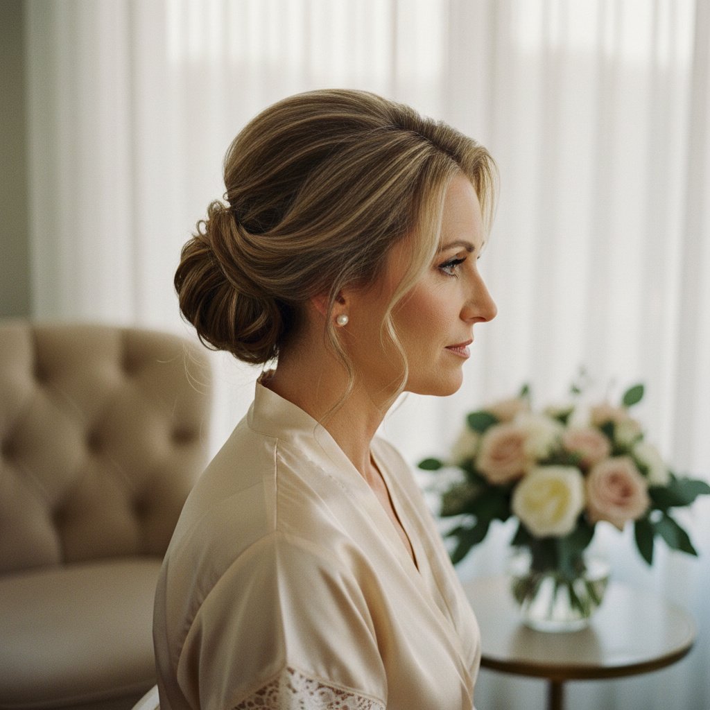 Elegáns Alacsony Bun