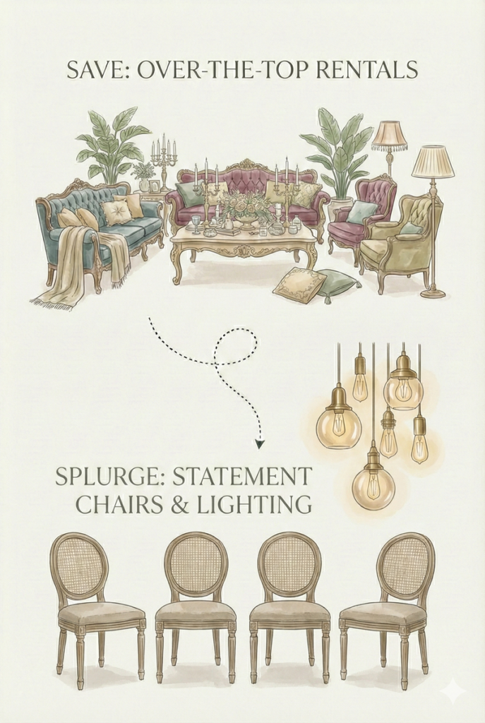 wedding splurge chairs