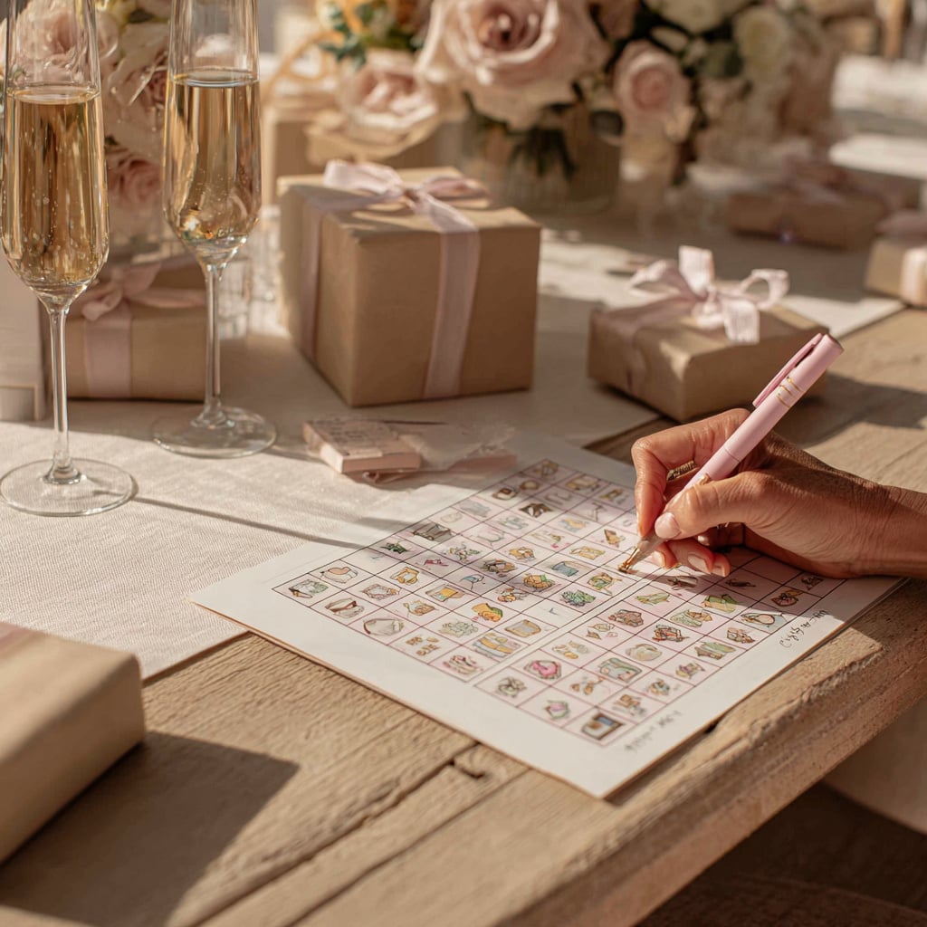 Bridal Shower Bingo Cards