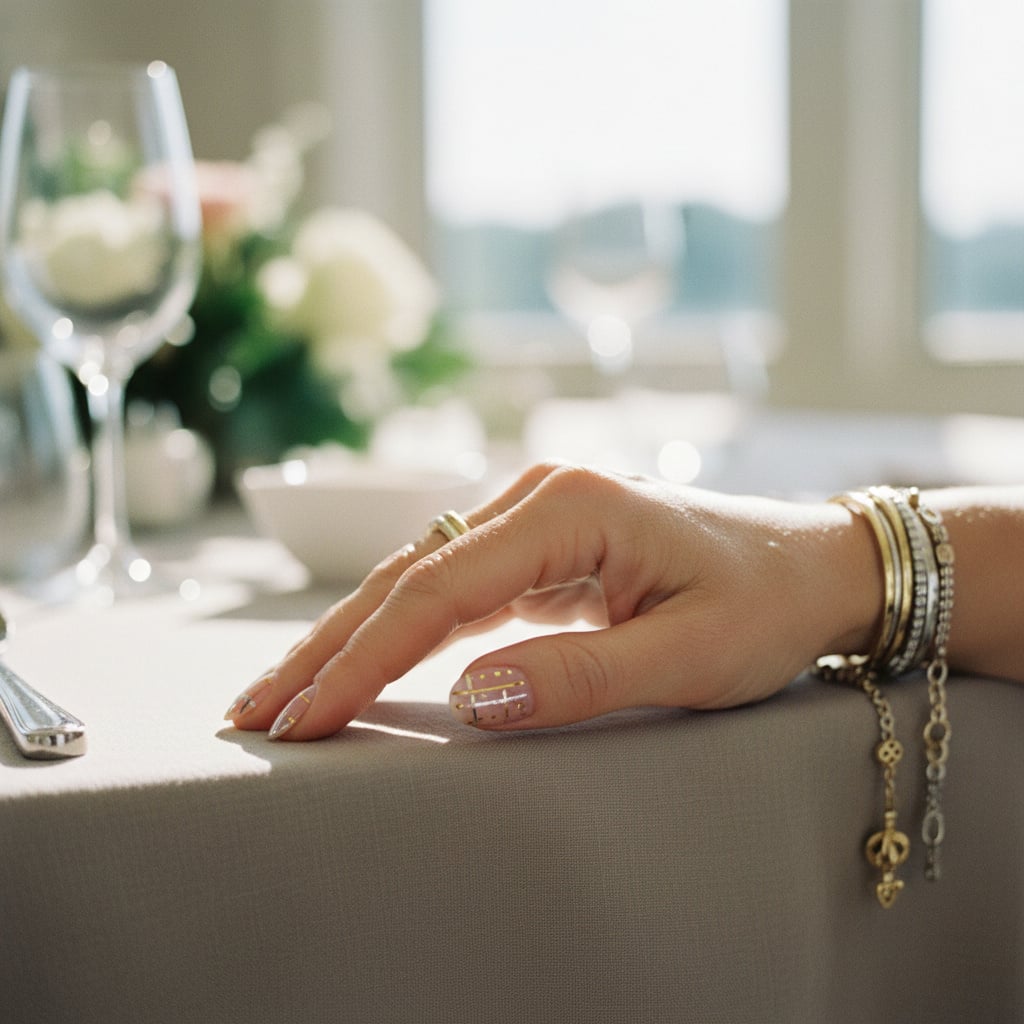 Mixed Gold Silver Accents