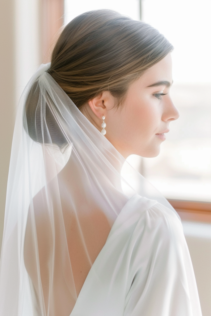 25 Wedding Hairstyles That Look Perfect With a Tiara, a Veil, or Both