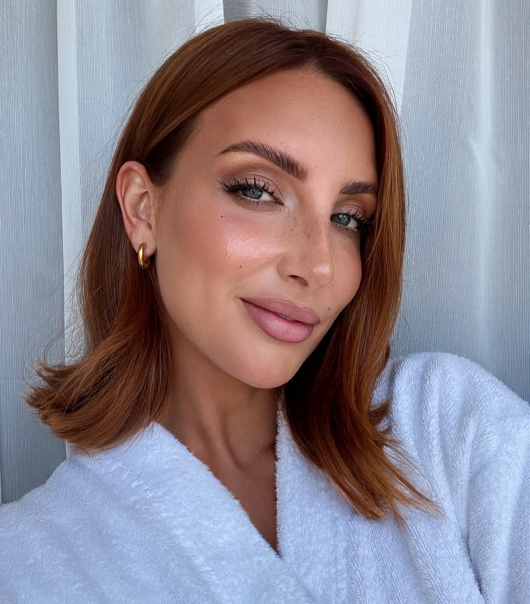 Soft Brown Winged Liner for Gentle Definition