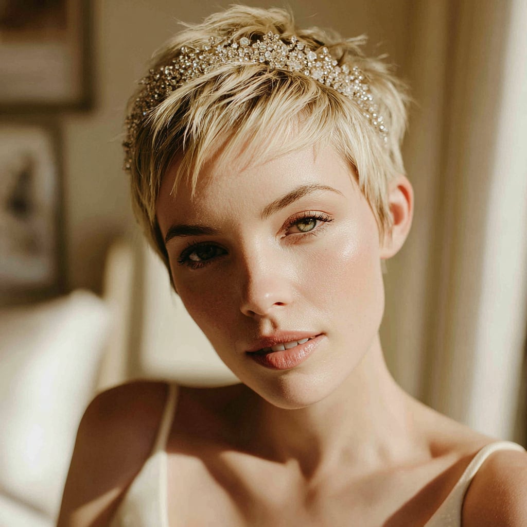 Textured Pixie Cut