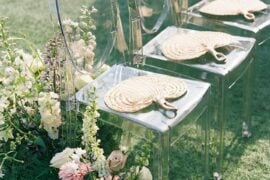 ghost acrylic wedding chairs