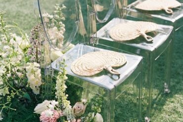 ghost acrylic wedding chairs