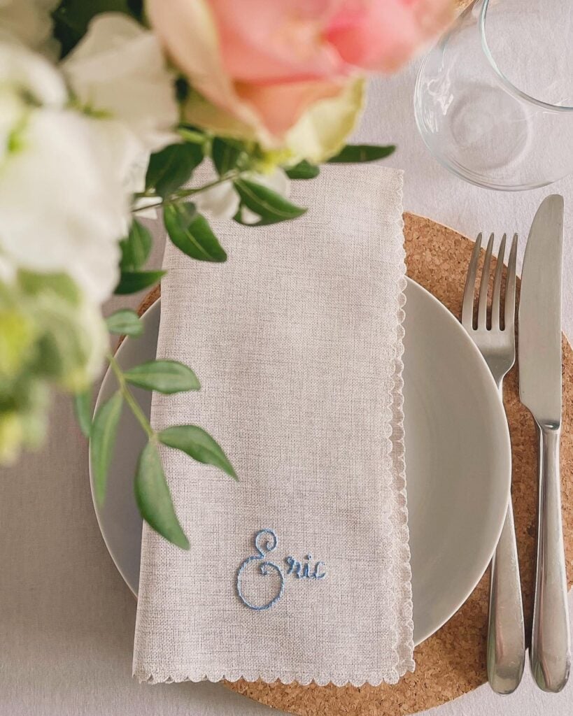 wedding napkins