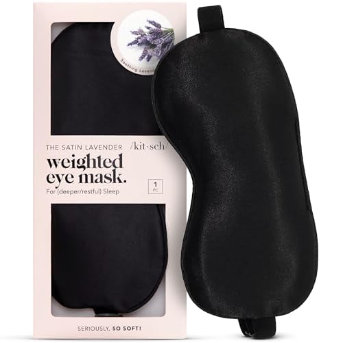 Kitsch Weighted Satin Sleep Mask