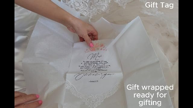 Snugahug Mother of the Bride Personalized Handkerchief