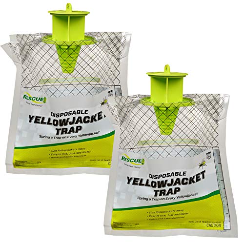 RESCUE Disposable Yellowjacket Trap (2-Pack, Eastern Formula)