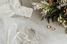 wedding dress styling