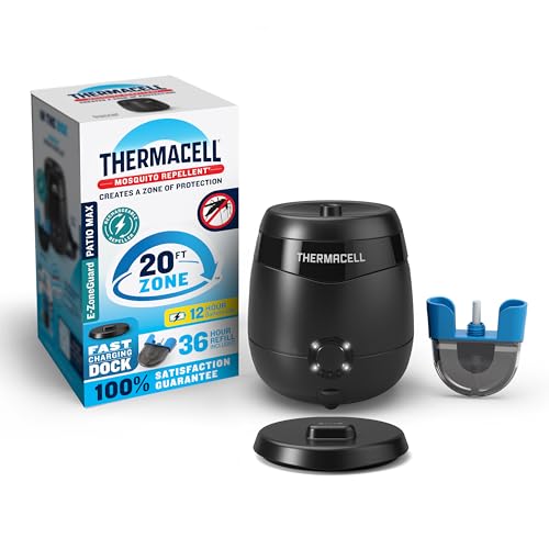Thermacell rechargeable mosquito repeller for outdoor receptions
