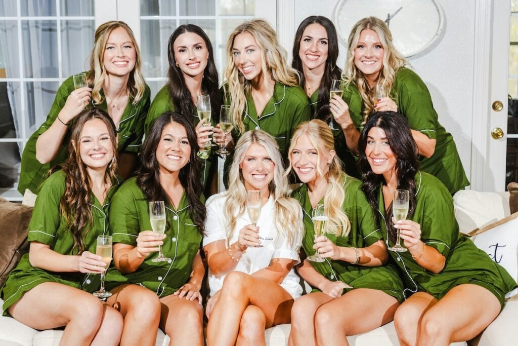 matching bridal party