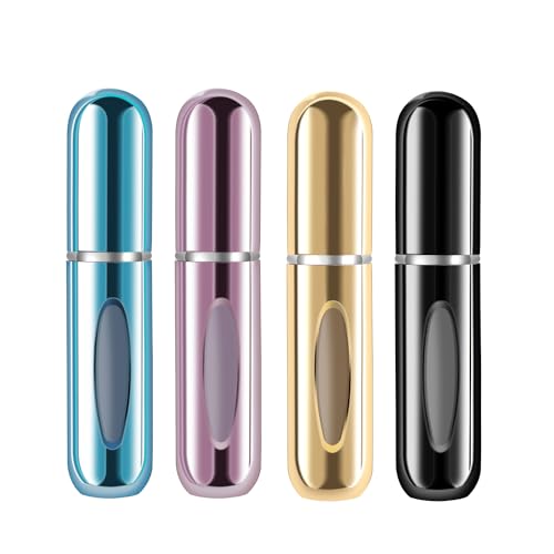 Refillable travel cologne atomizer for the groom