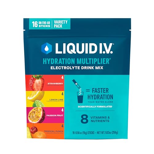Liquid IV hydration multiplier packets for the wedding day